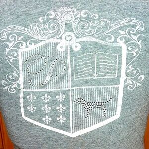 Vintage Y2K Victoria's Secret PINK DOG University Logo V Neck Shirt